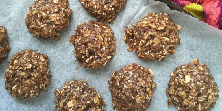 Maple Tahini Freezer Cookies 