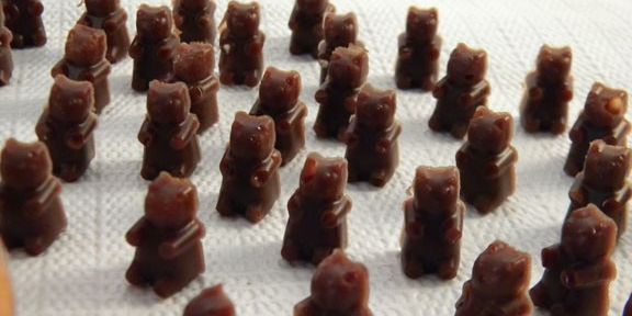 Chocolate Gummy Bears 