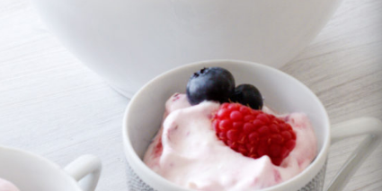 Crunchy Keto Berry Mousse