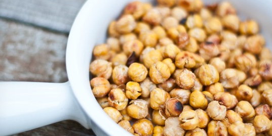 Salt & Vinegar Roasted Chick Peas 