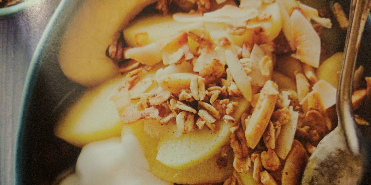 Cinnamon Maple Apple Crumble 