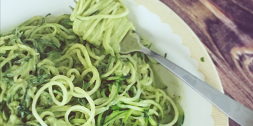 Zucchetti with Creamy Avocado Pesto