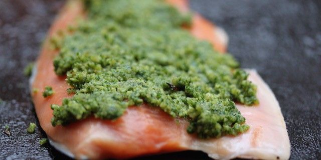 Pesto Trout