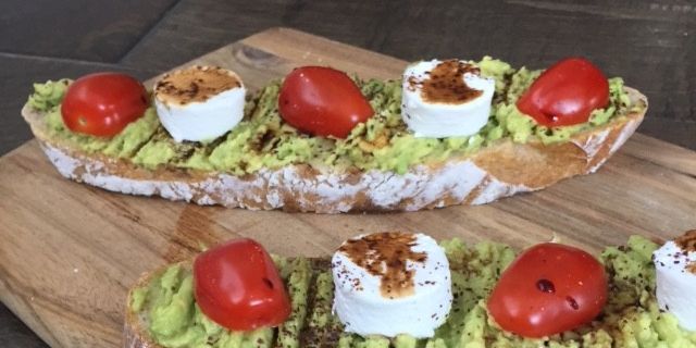 Caprese Avocado Toast