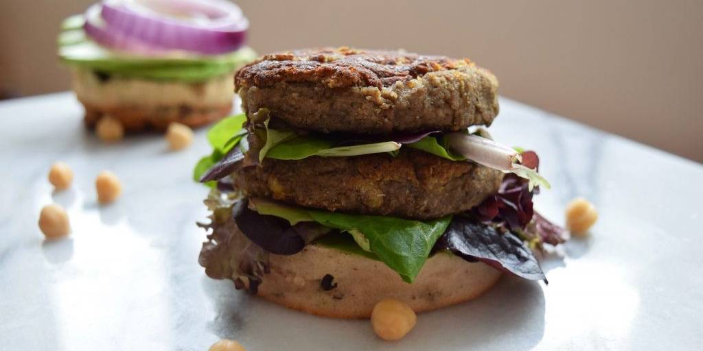 Umami Chickpea Burger