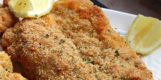 Baked Chicken Schnitzel 