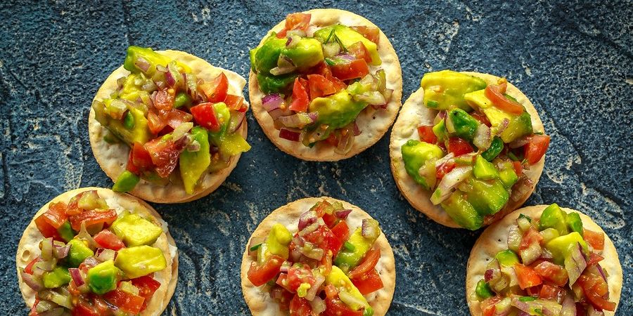 Gluten-free Crackers and Salsa