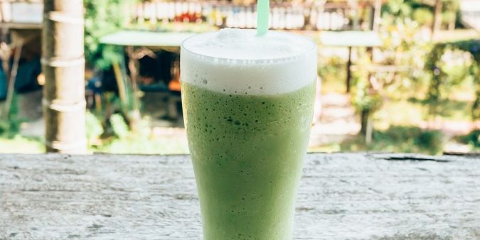 Matcha Collagen Latte (Iced)