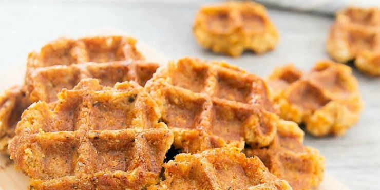 Cauliflower Waffles 