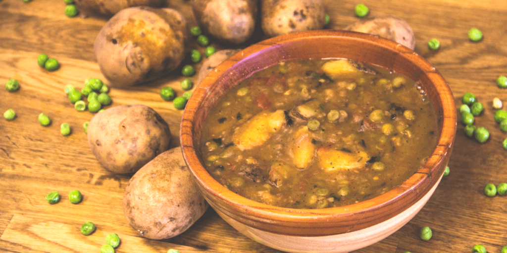 Aloo Mutter (Gluten Free, Vegan)