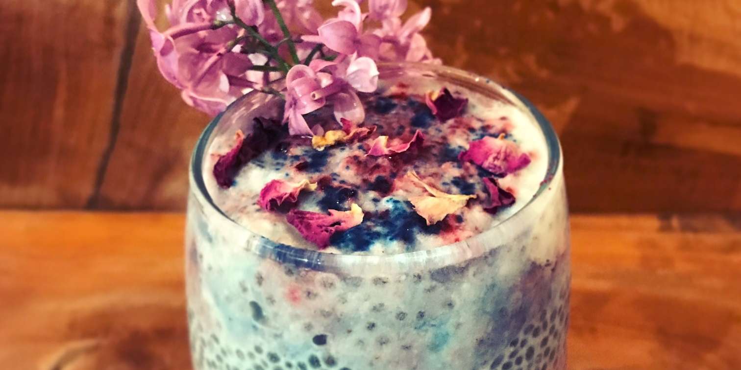 Unicorn Chia Pudding 