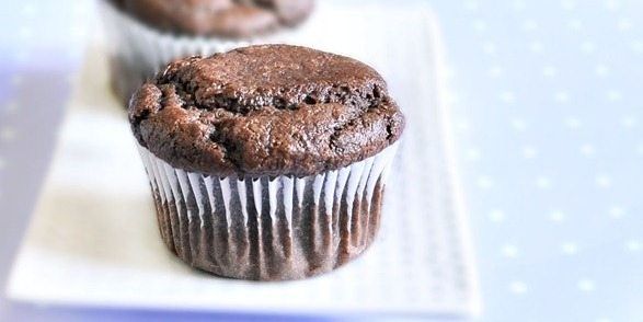 High-Protein Creamy Chocolate Cupcakes