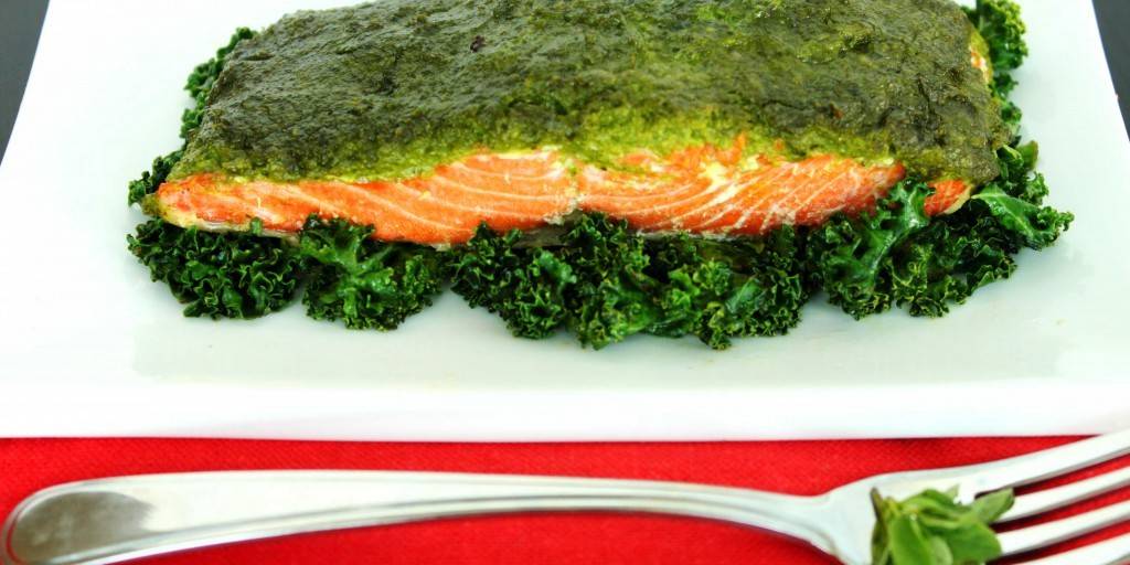 Pesto Salmon