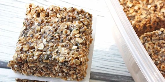 No-Bake Hemp and Chia Protein Bars