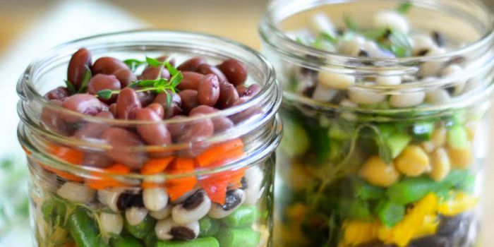 Bean Salad in a Jar