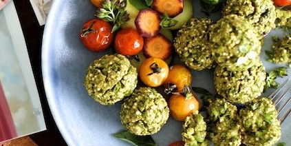 Baked Quinoa Fritters