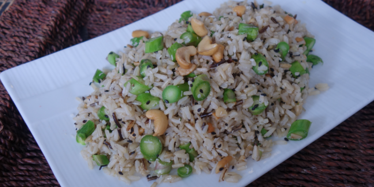 Coconut Cashew Wild Rice