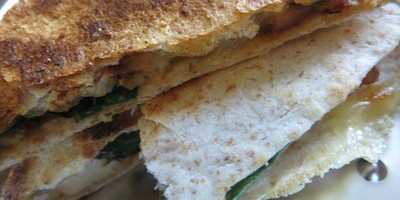 Chicken Spinach Quesadillas