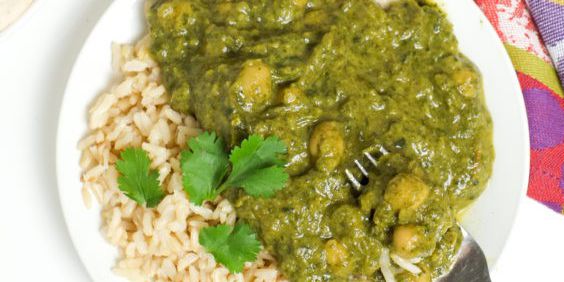 Indian Spinach Curry for Kids