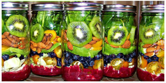 Paradise in a Jar Salad