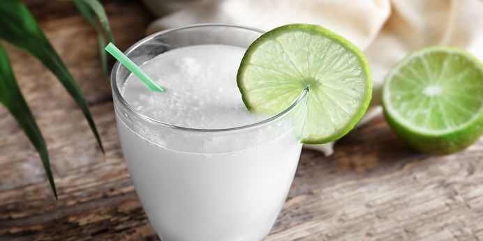 Drink it Up! Lime, Mint and Coconut Water