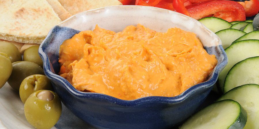 Sweet Potato Lentil Hummus