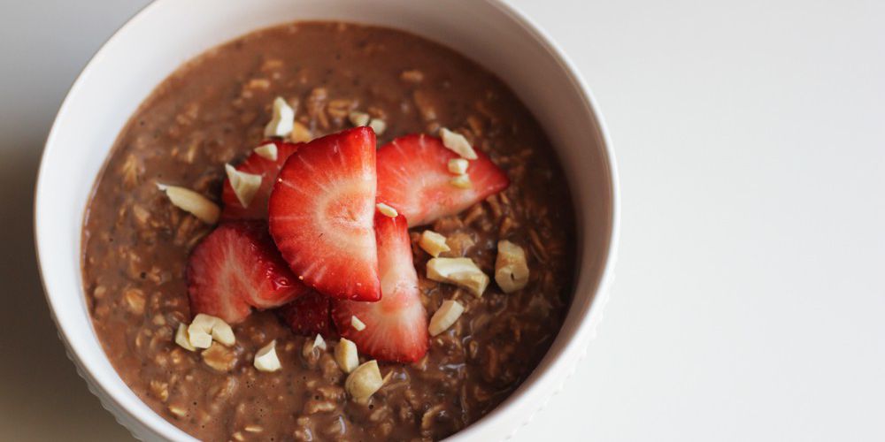 Chocolate Strawberry Oats Cereal