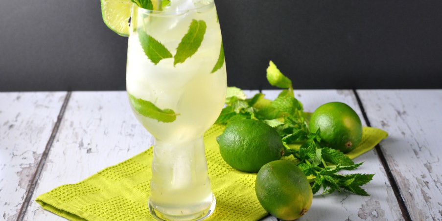 Ginger Mint Lime Syrup