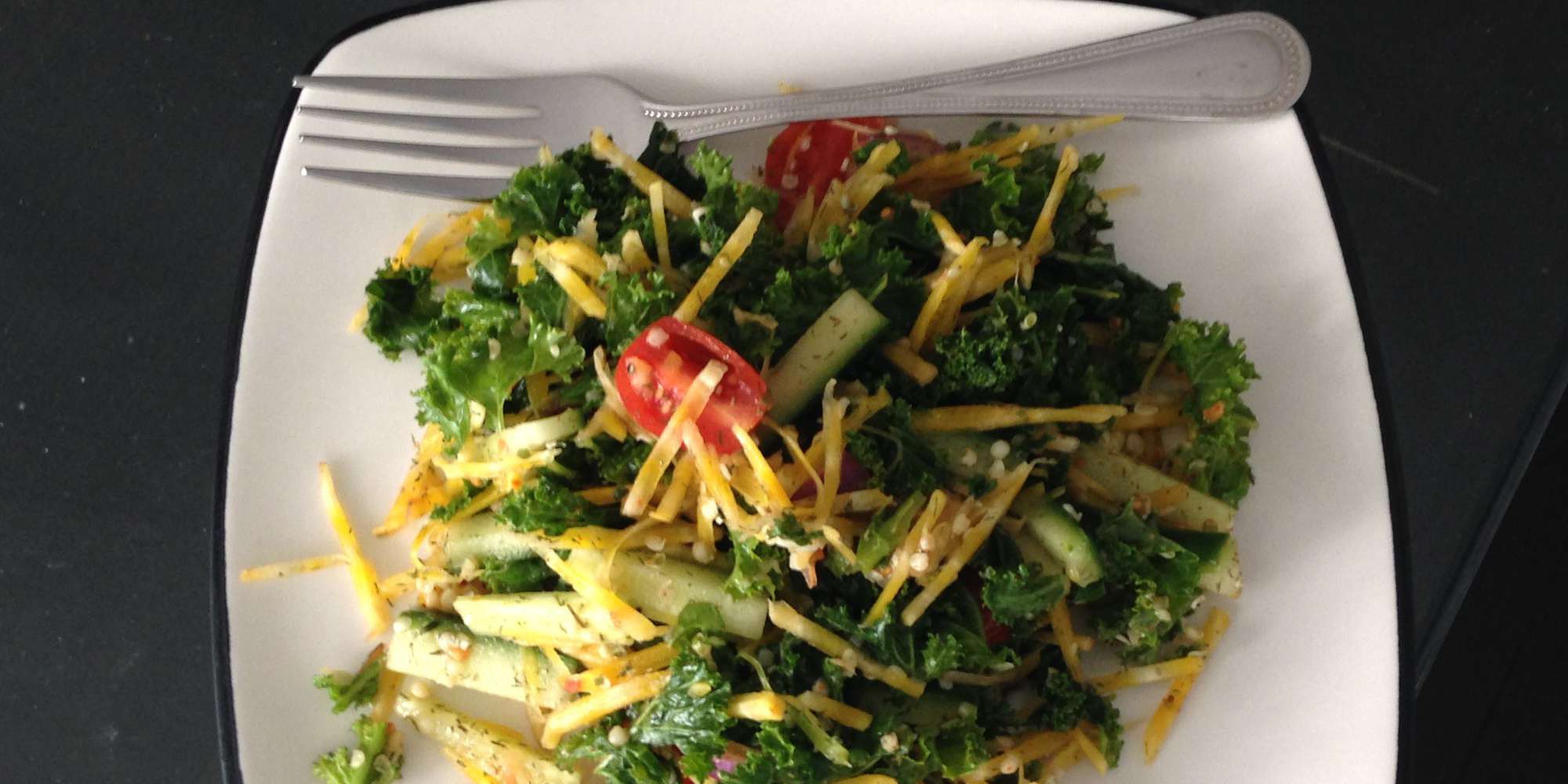 Golden Beet and Kale Salad