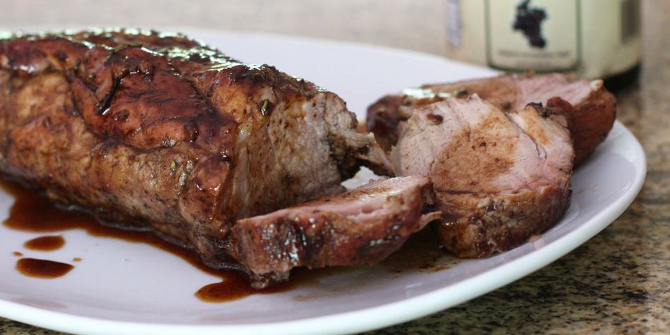 Balsamic Glazed Pork Tenderloin 