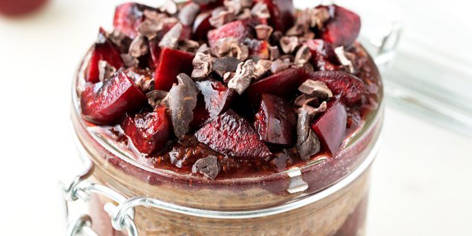 Choco-Cherry Chia Bowl