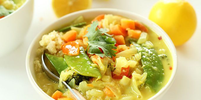 Coconut Curried Veggies