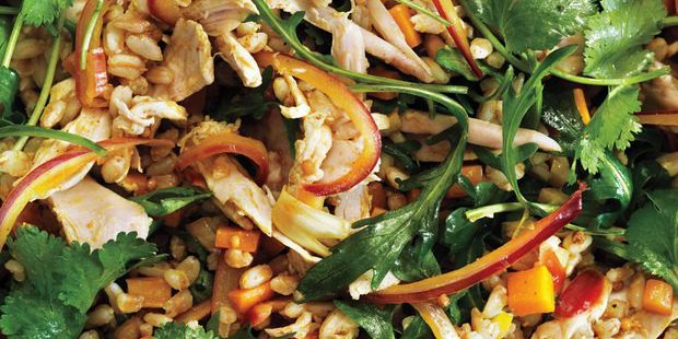 Curried Spelt Salad