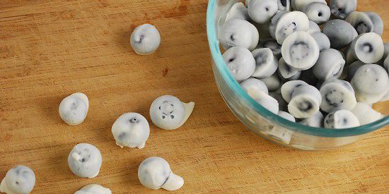 Yogurt Covered Blueberries