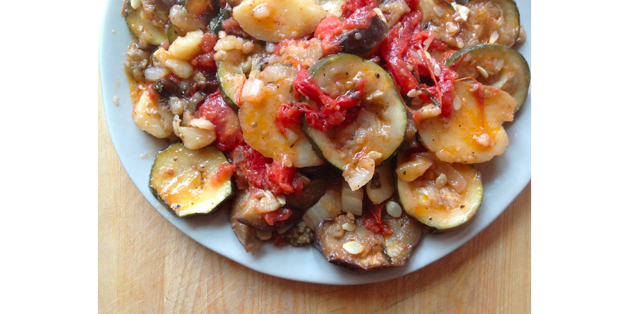 Tourlou Tourlou/Briam (Vegetable Casserole)