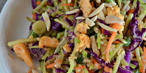 Asian Quinoa Broccoli Slaw