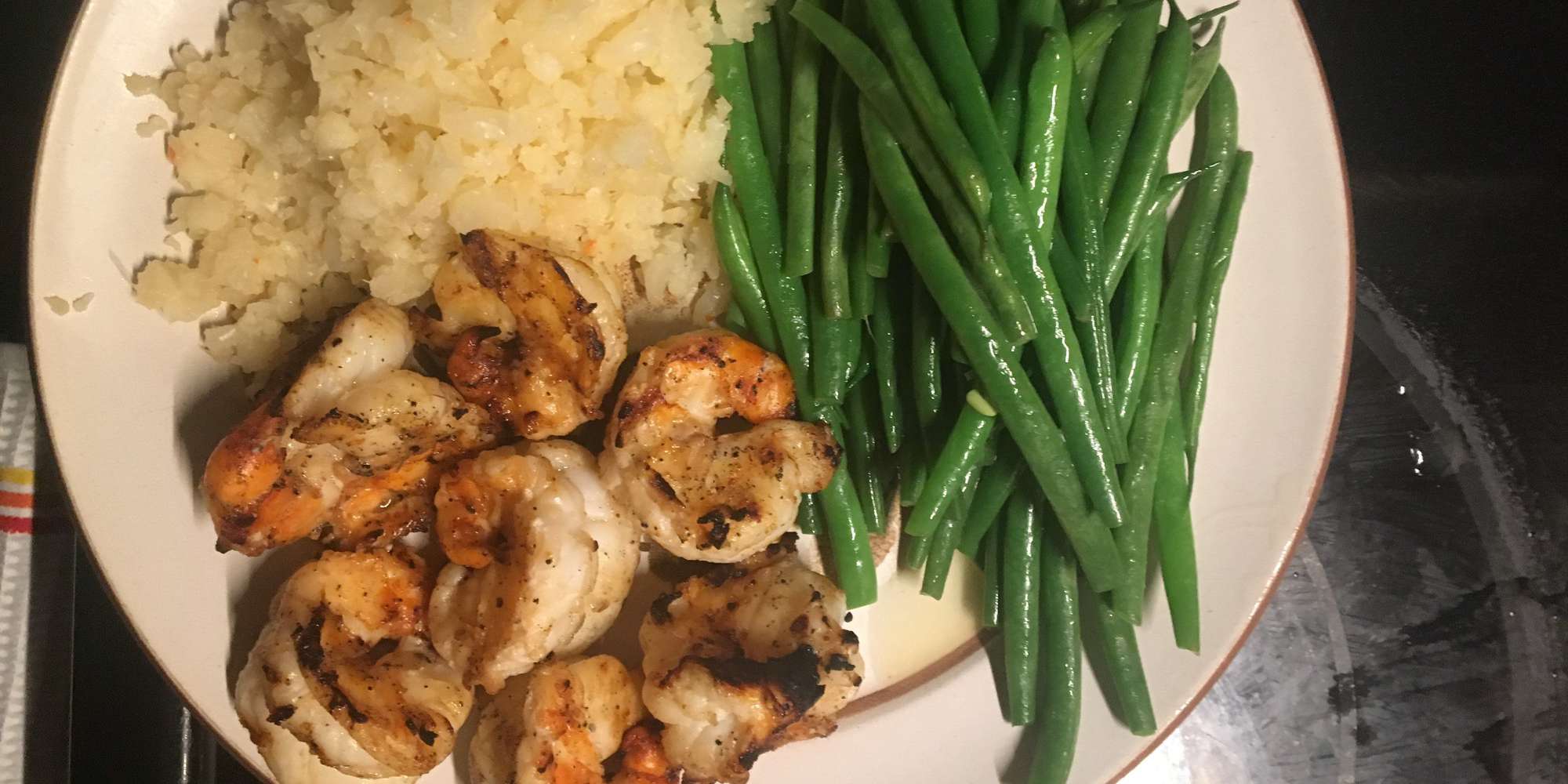 Grilled Shrimp & Healthy Sides