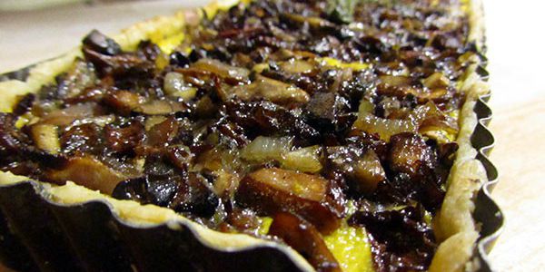 Butternut Squash & Mushroom Tart