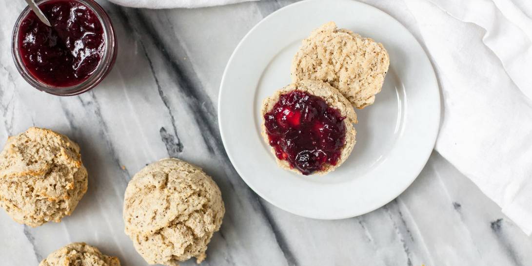 Easy Drop Biscuits (vegan, gluten free)