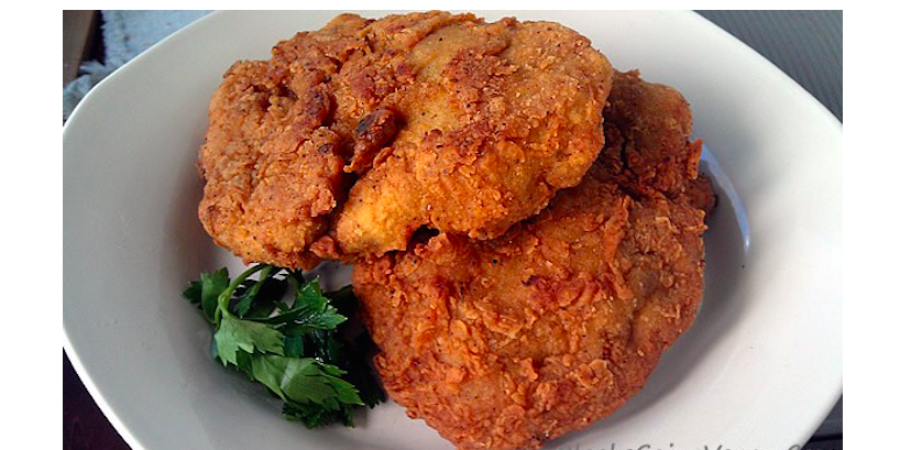 Spicy Vegan Fried Chicken