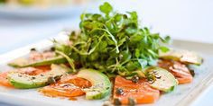 Ceviche with Avocado & Arugula