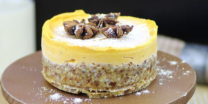 Raw Pumpkin Pie