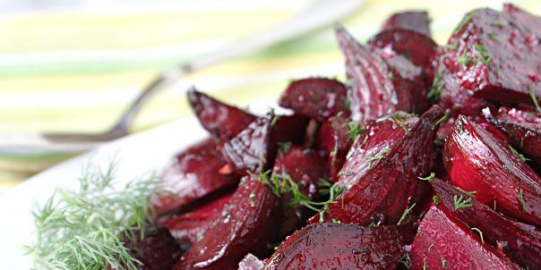 Garlic and Lemon Roasted Beets