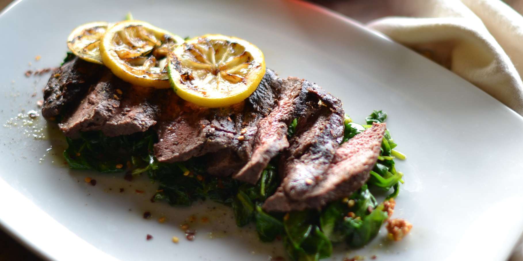 Herb-Buttered Steak & Spinach (Bulletproof)