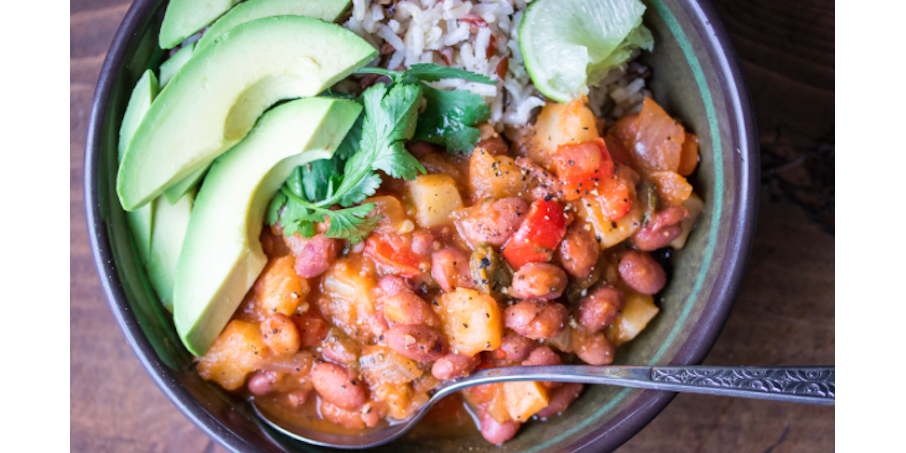 Saucy Puerto Rican Beans & Potatoes ( Copy )