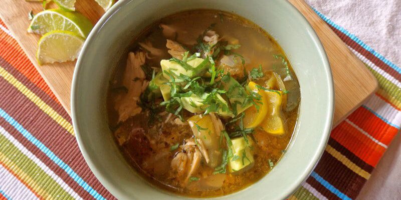 Green Chili Chicken Stew