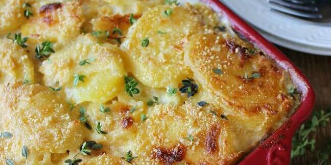 Herbed Scalloped Potatoes