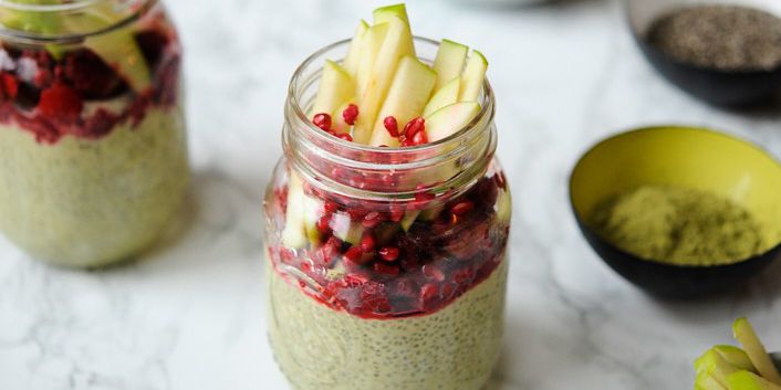 Matcha Chia Pudding