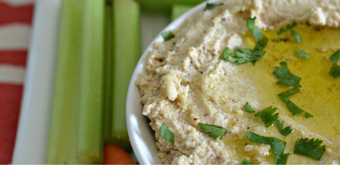 Beanless Hummus