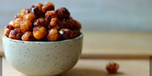 Salted Honey-Roasted Chickpeas